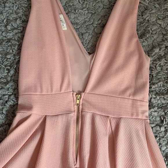 Light pink v neck dress size L - Picture 5 of 5